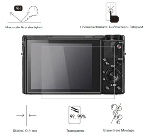 Sony RX100 Mark VI 0,4 MM Adhesion Screen Protector Glass Protective Film LC7677 - Picture 1 of 1