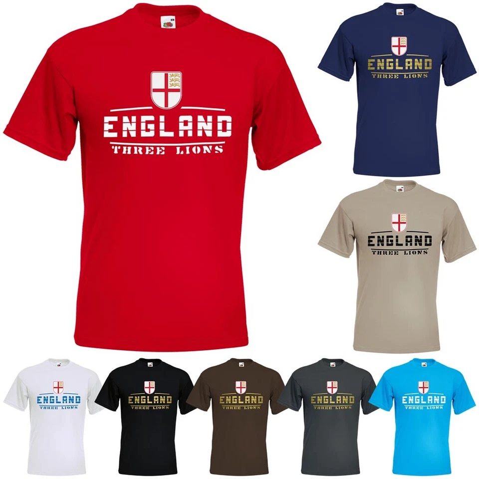 AKYTEX England WM 2022 T-Shirt Fanshirt Trikot Fussball Fan Shirt