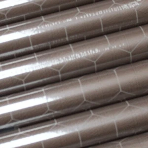 3 Rolls Copper Brown Geometric Wallpaper Bee Hive Hexagon 3D Feature Heavyweight - Picture 1 of 7