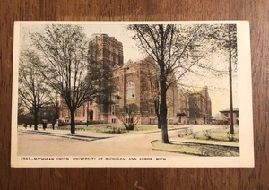 Michigan University Of Michigan Ann Arbor, Michigan. Postkarte (WP8) - Bild 1 von 2