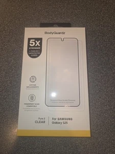 BodyGuardz Pure 3 Tempered Glass Screen Protector For Samsung Galaxy S25 - Zdjęcie 1 z 2