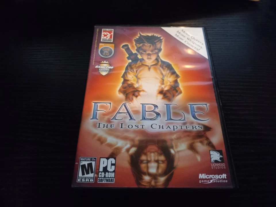 Fable: The Lost Chapters (PC, 2005) CIB Complete in Box WITH Manual AND CD KEY! - Image 1 of 4