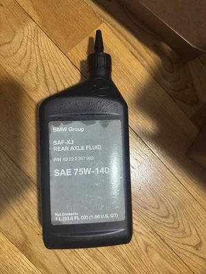 Подлинная дифференциальная жидкость BMW 75W-140 SAF-XJ GL-5 для дифференциала с ограниченным скольжением - Изображение 1 из 2