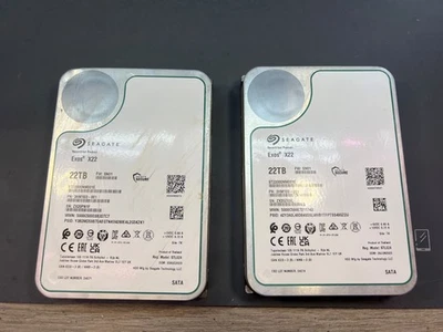 Synology Seagate Exos X22 22TB 3.5" SATA HDD ST22000NM001E"PLEASE READ"! - Image 1 of 2
