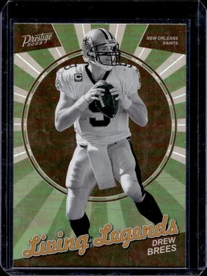 Prestige Drew Brees Living Legends 2023 #LL-16 Saints Foto 1 de 2