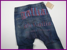 BNWT JOHN GALLIANO 32 YR209A 82306 JEANS 30/44 30x44 30x25,39 100% AUTHENTIC