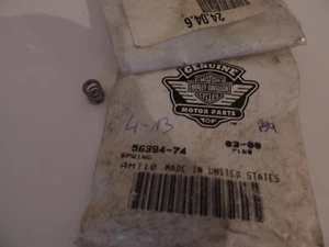 NEW OEM Harley Davidson AMF Adjuster Spring 56394-74 NOS - Bild 1 von 1