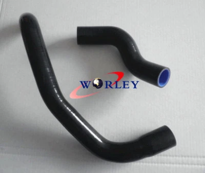 Manguera de radiador de silicona para NISSAN SKYLINE GT-R GTR R32 RB20DET NEGRA Foto 1 de 4