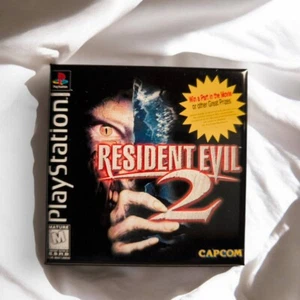 Resident Evil 2 Playstation 1 | Kühlschrankmagnet | NEU - Bild 1 von 1