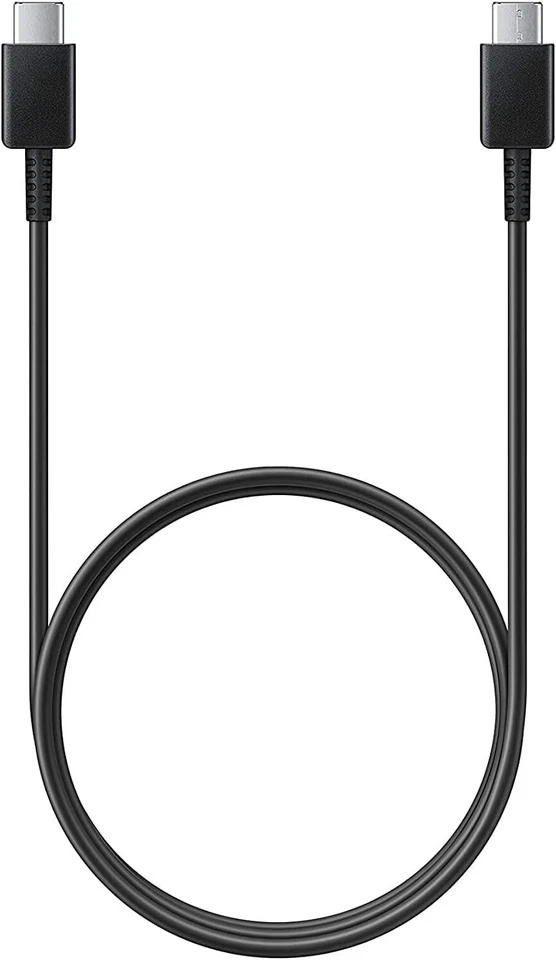 3 PACK Genuine OEM Samsung USB-C to USB-C Charging Cable - 1m/3.3ft - Black - Image 1 of 1
