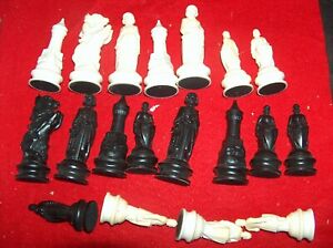 Renaissance Chessmen Chess pieces E.S. Lowe 1959 Anri Design SOLD SEPARATELY