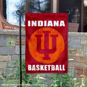 IU Hoosiers Basketball Garden Flag and Yard Banner - Picture 1 of 5