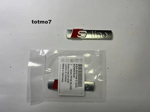 2 LOGO FREGIO STEMMA EMBLEMA PER AUDI S LINE A2 A1 A3 A4 A5 A6 A7 A8 Q2 Q3 Sline - Zdjęcie 1 z 4