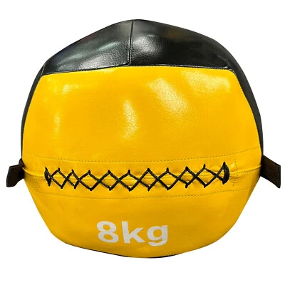 8kg Stitched Wall Ball - Soft Medicine Ball Core Crossfit Exercise - image 1 of 3