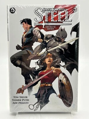 Dark Knights of Steel Deluxe Edition HC Dan Mora DM Variant Brand New Sealed