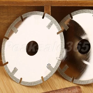 4" Diamond Coated Cutting Polishing Jewelry Saw Blade Wheel Disc Tool  60# Grit - Picture 1 of 12