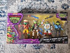 TMNT Mutant Mayhem  Turtles In Disguise Party Pack  Playmates Walmart Exclusive