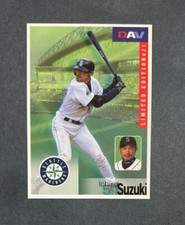 ⚾️2002 DAV Limited Edition Ichiro Suzuki Seattle Mariners
