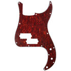 Musiclily 4Ply Red Tortoise 13 Hole Pickguard For Fender Standard Precision Bass