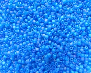 Size 8, 3mm, Japanese seed beads. Various colours and finishes. 20 gram units - Picture 1 of 8