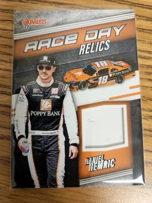 2022 Donruss Racing NASCAR Race Day Relics #RDR-DH Daniel Hemric Metal  - Image 1 of 2