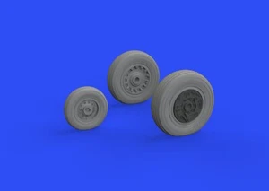 EDUARD BRASSIN 672229 - BUCCANEER S.2C WHEELS (AIRFIX) - 1/72 RESIN KIT - Picture 1 of 6