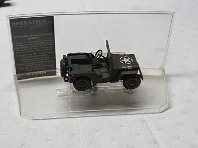 Corgi Operation Overlord Willys MB 1/4ton 4x4 Utility CS90076 (WD9) - Image 1 of 4