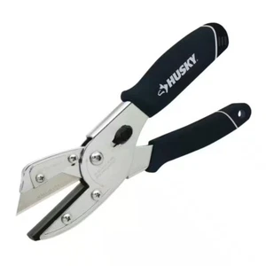 Husky All-Purpose Utility Cutter w/ 3 Blades, Quick Blade Change and Safety Lock - Picture 1 of 7
