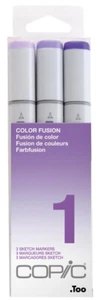 COPIC Marker sketch 3er Set "Color Fusion 1" - Bild 1 von 2