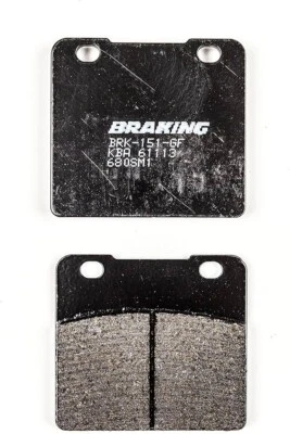 Rear Brake Pads Semimetallic for Suzuki CAVALCADE 1400 1987 1988 - Image 1 of 3