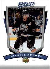 2006-07 Upper Deck MVP Capitals Hockey Card #295 Dainius Zubrus