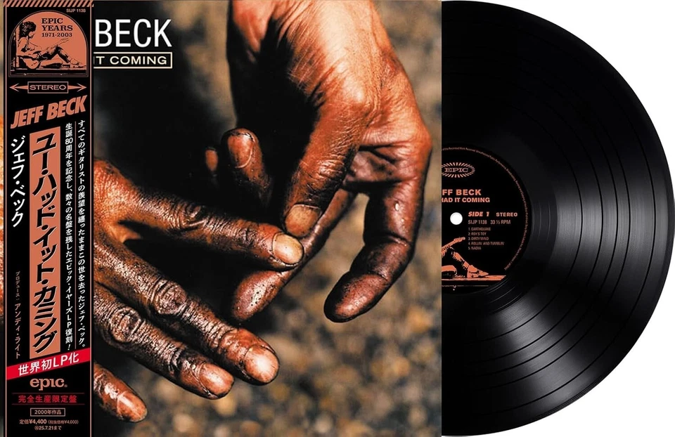 Jeff Beck/You Had It Coming (Japanese Pressing) SIJP1138 New LP - Image 1 of 1