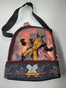 Marvel The X-Men Wolverine Lunch Box  With Plastic Bottle - Picture 1 of 1