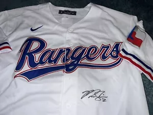 Marcus Semien Signed Texas Rangers Jersey Star Slugger JSA Auth #2 - Picture 1 of 4