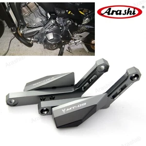 For Yamaha MT09 Frame Sliders Crash Protector FJ09 FZ09 MT-09 2014 - 2020 2019 - Picture 1 of 4
