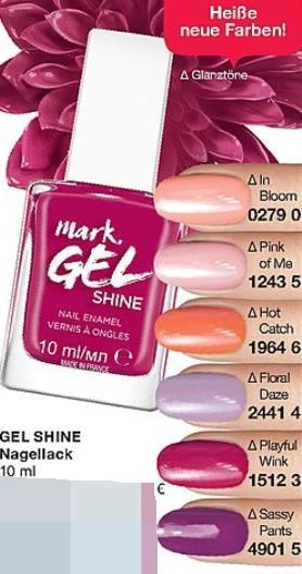 Avon mark. GEL SHINE Nagellack viele Farben im Shop Neu - Bild 1 von 1