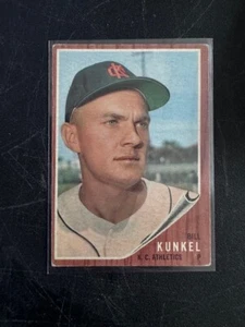 1962 TOPPS BASEBALL SET-BREAK #147 BILL KUNKEL - Picture 1 of 2