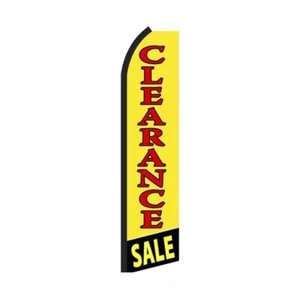 Clearance Sale Swooper Flutter Feather Flag | 3ft W x 11.5ft Tall - Picture 1 of 3