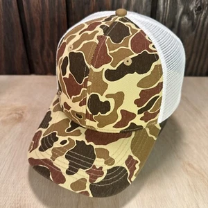Sombrero de camionero en blanco gorra snapback pato camuflaje nuevo lona caza - Imagen 1 de 12