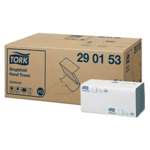 Tork ZigZag H3 2Ply Universal Singlefold Hand Towels 15x300 = 4500 Sheets - Picture 1 of 7