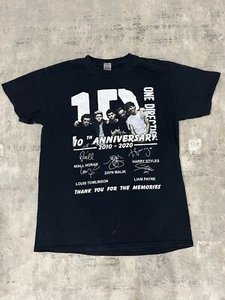 One Direction 10th Anniversary Tour T Shirt Thanks For The Memories Sz M 2020 - Picture 1 of 7