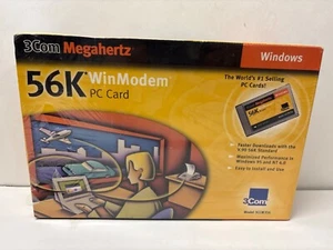 Carte PC WinModem 3 Com Megahertz 56K modèle Windows # 3CCM356 "NEUF" - Photo 1/9