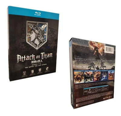 Attack On Titan: The Complete Series, Season 1-4 (BLU-RAY) Free Shipping! - Image 1 of 4