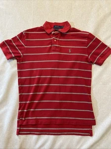 Polo Ralph Lauren Hemd Herren Gr. S Classic Fit Pony Preppy Scarlet Gray OSU Farbe - Bild 1 von 6