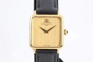 Baume & Mericer Geneve 38339 18K Gelbgold 23mm Damenuhr - Bild 1 von 6