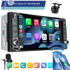 For 2018 2019 Nissan NV 200 Car Radio Carplay Android Auto GPS BT Stereo AM FM - Bild 1 von 13