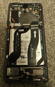 Blue Samsung S21 5G Chassis, Charging board, Cables and battery READ DESCRIPTION - Picture 1 of 6