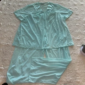 Vintage Damen Pyjama Set Vassarette - Größe XL - Bild 1 von 7