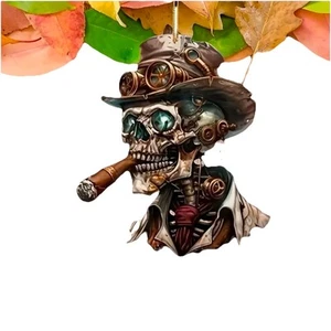 Steam Punk Dije Atrapasol Adorno Doble Cara Acrílico Steampunk Stock EE. UU. - Imagen 1 de 4