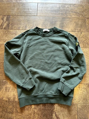 Stone Island Junior Niños Niños Cuello Redondo Sudadera Talla 10Y (100% Auténtica)  Foto 1 de 4